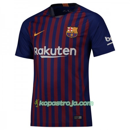 Billiga Fotbollströjor FC Barcelona Hemma tröja 2018/19 Kortärmad